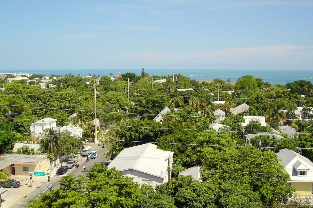 View from the lighthouse 2,Key West, Florida by Istvan Dobos