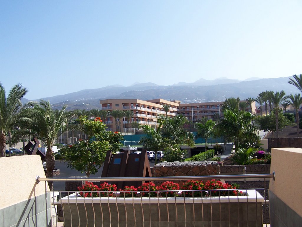 View from a hotel room, Playa Paraiso by Mateusz Malicki