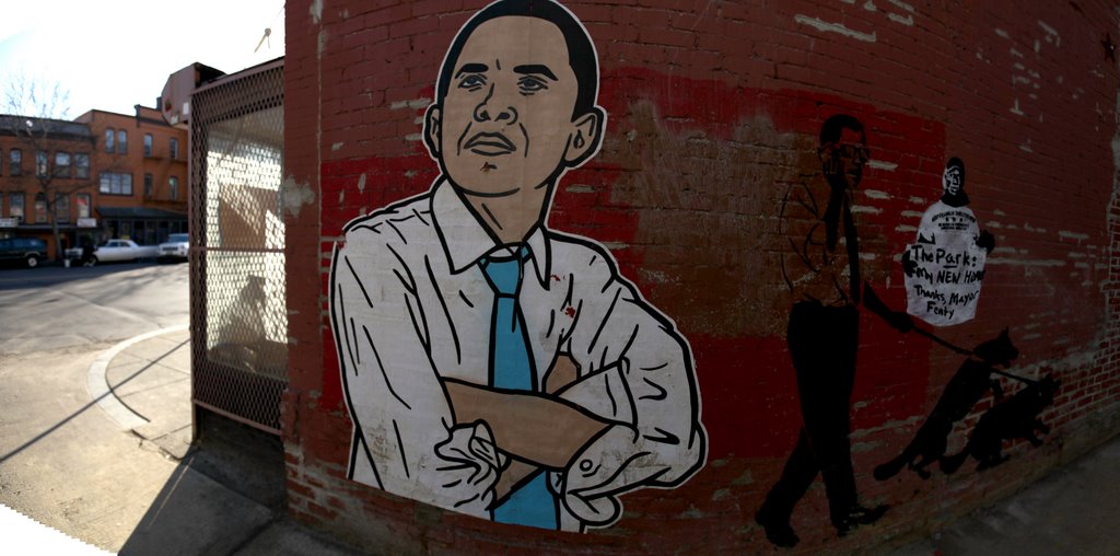 Obama Paste-Up by sam vasfi