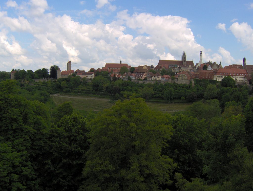 Blick Richtung Burggarten by Deich Gespenst