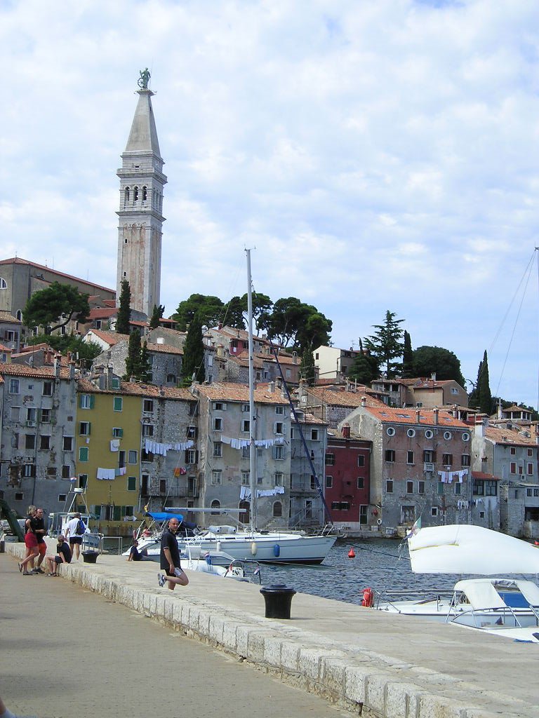 Rovinj from dock by izura