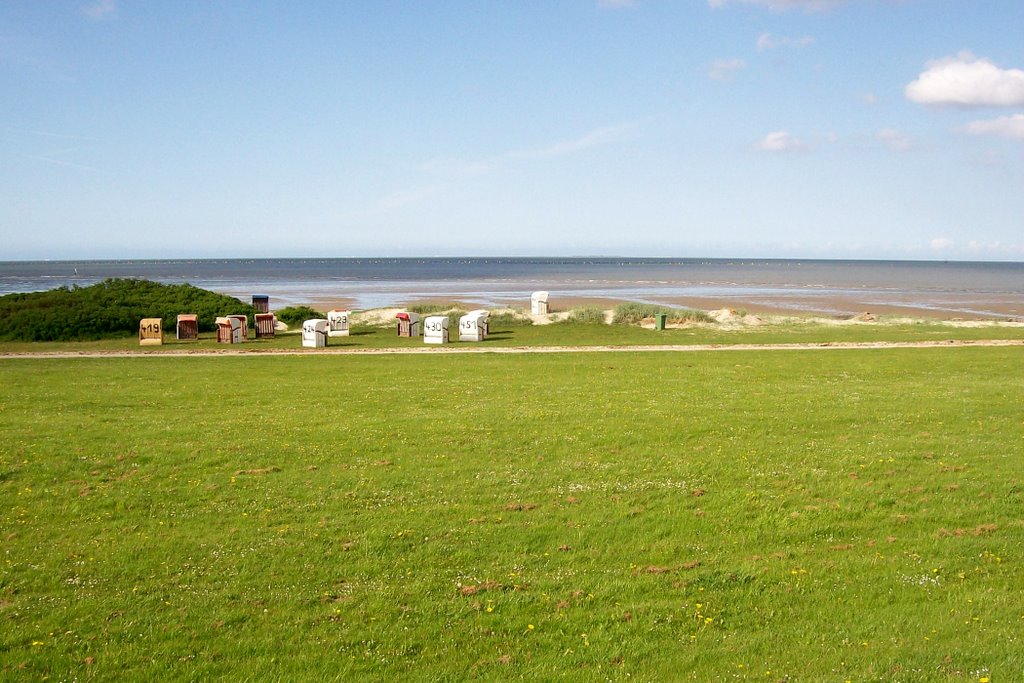 Hooksiel Badestrand by Jürgen T