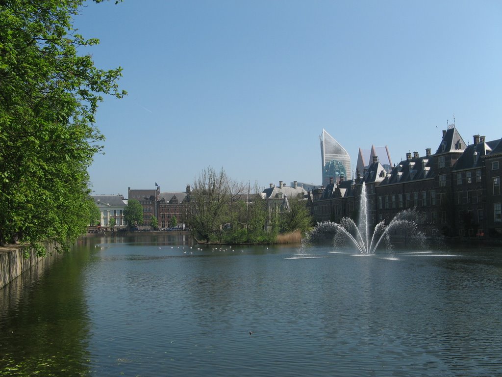 Hofvijver, Binnenhof, Den Haag, The Netherlands by David Kanzeg