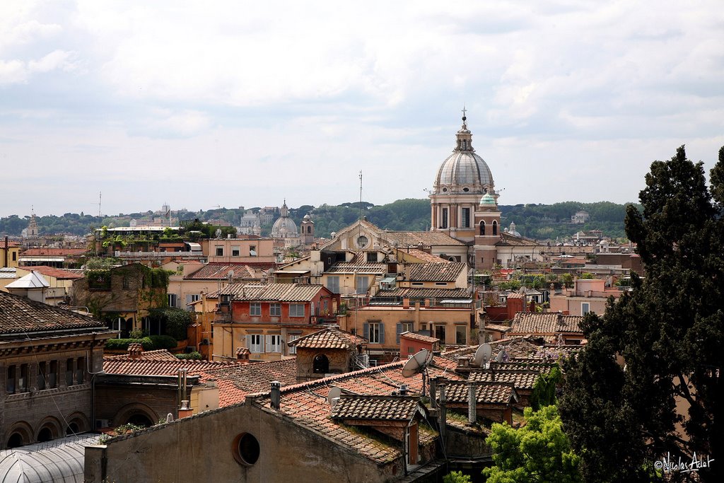 Rione IV Campo Marzio, Roma, Italy by nicolas adet