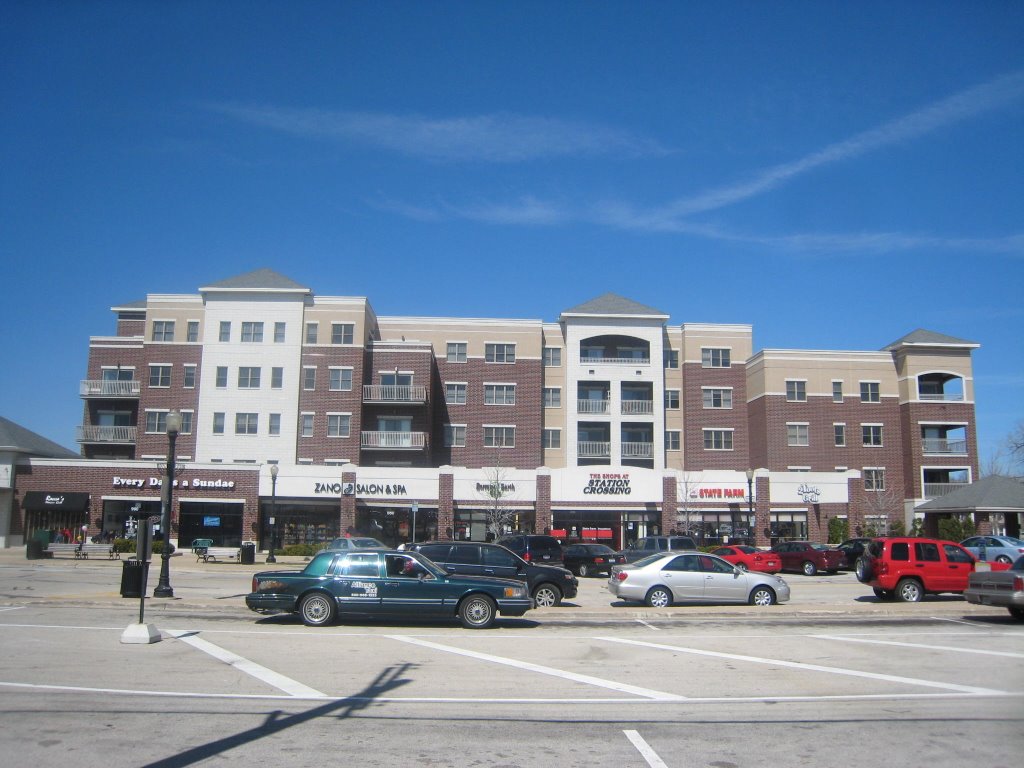 Condominiums and Stores - Warren Av. by Yaroslava Del Villar