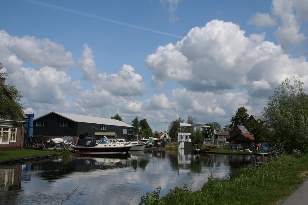 Sluis Slikerveer bij Woerdense Verlaat. by morinel