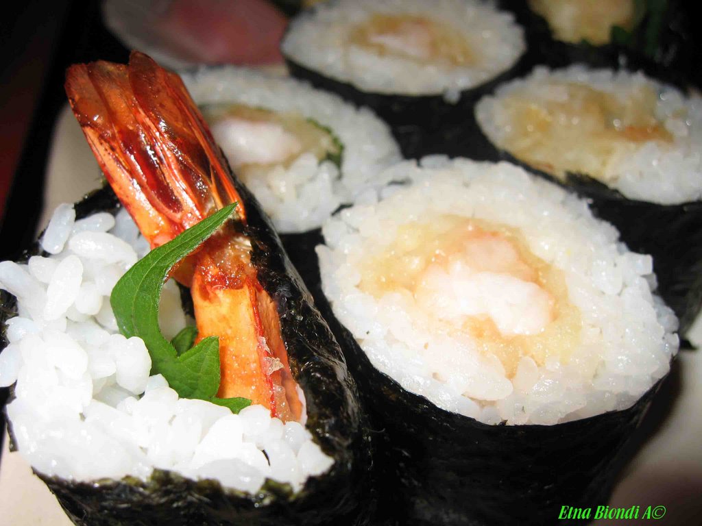 Japanase food sushi by Antonio Biondi