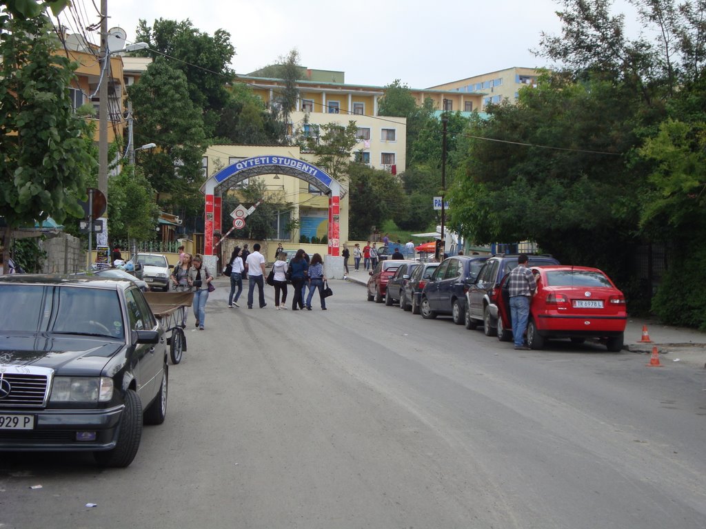 Rruga hyrëse për në Qytet Studenti by Edo-9/11