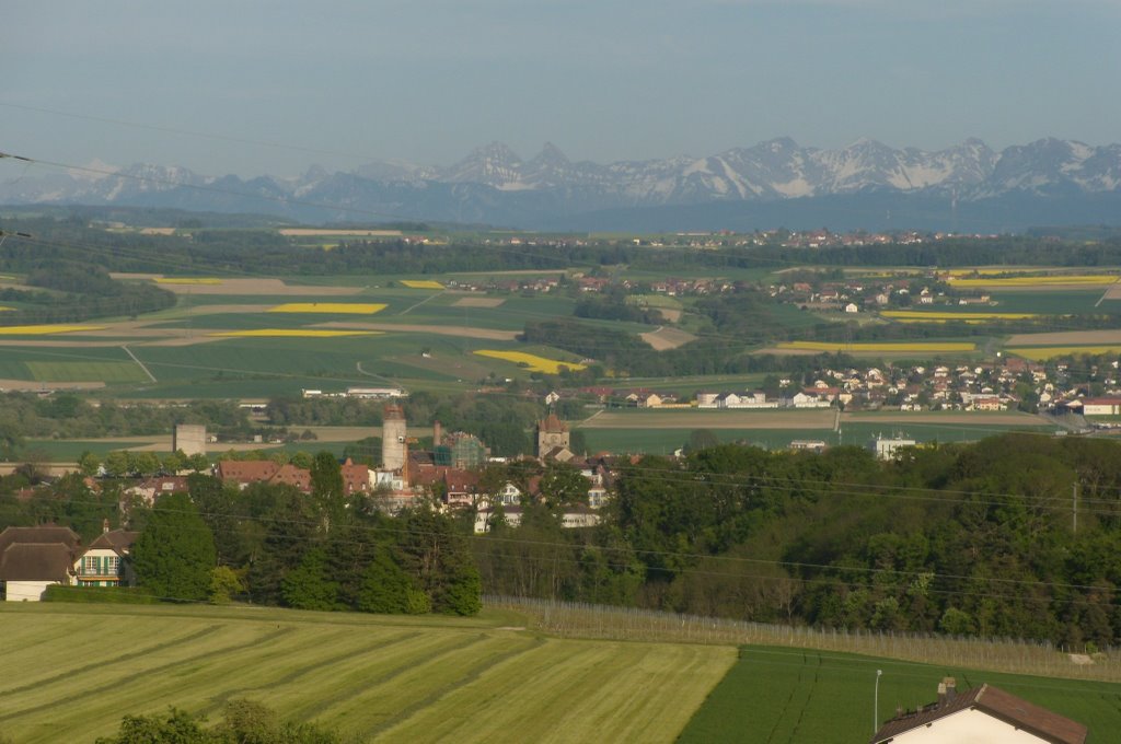 Orbe et ses tours by Weber Etienne