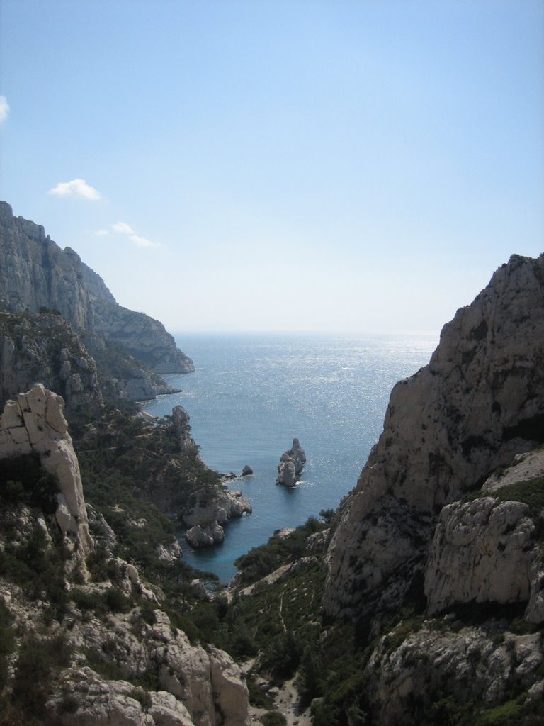 Calanque de Sugiton by Aurélie Favre-Brun