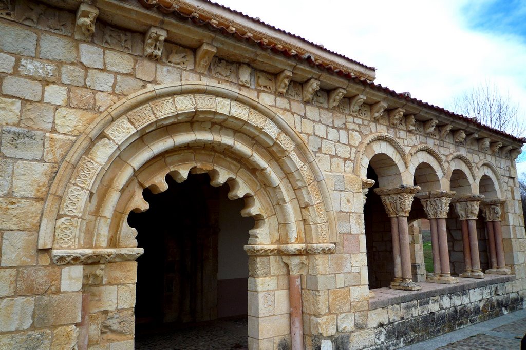 Duratón (Segovia) arcos del pórtico by romanico