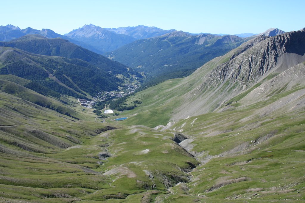 Vue sur la foux de la tête de Sestrière by Frédéric Gay