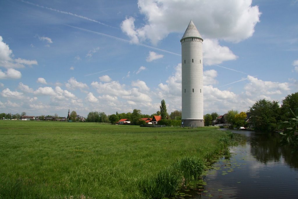 Het Polood met het veenriviertje de Oude Meije. by morinel