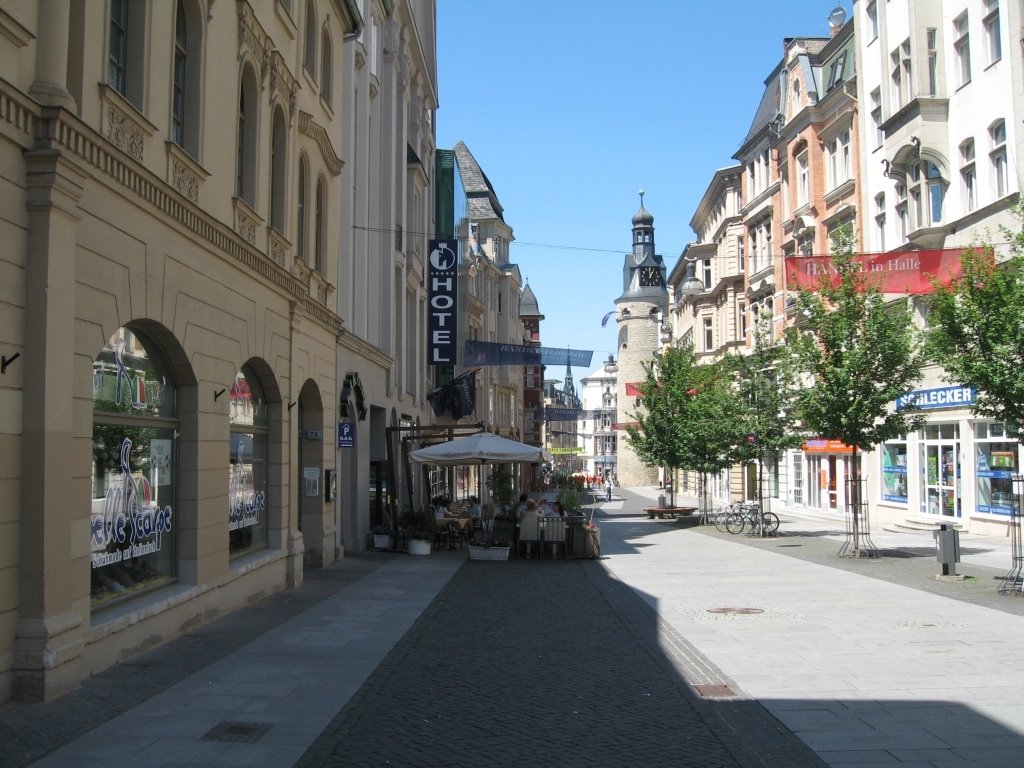 Leipziger Str. u. Leipziger Turm by Axel Reinhardt