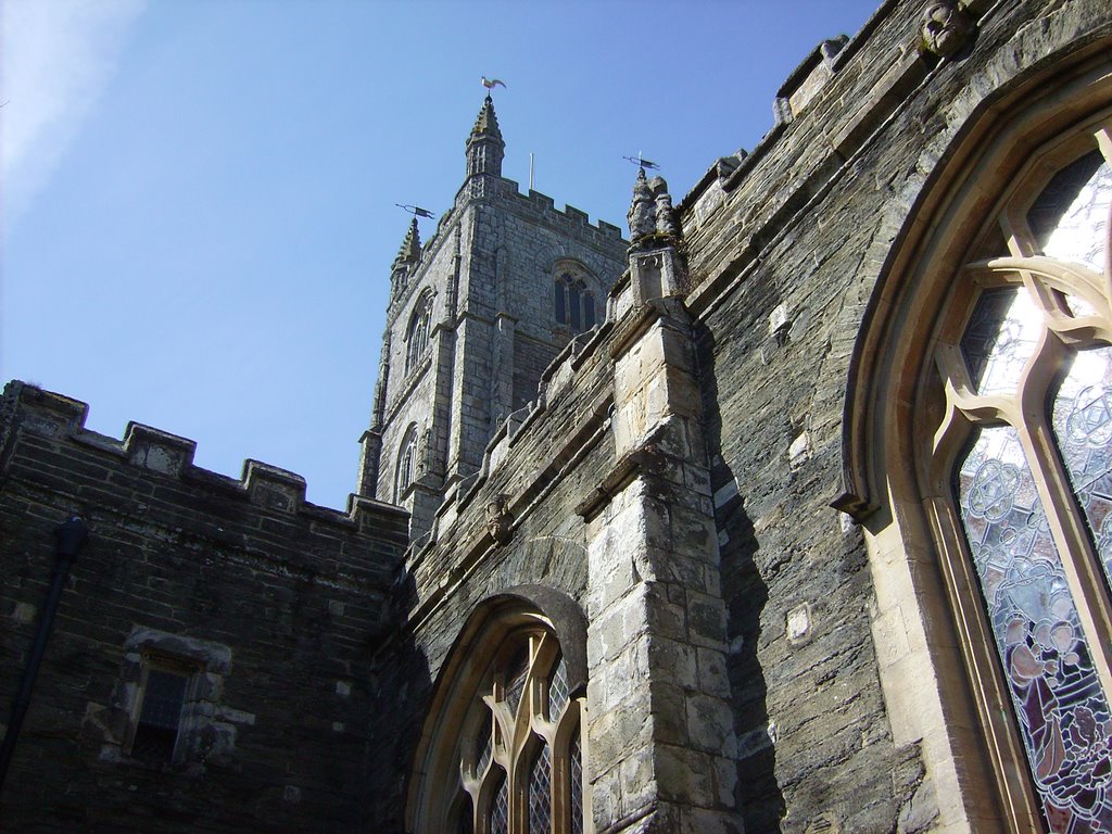 The Church at Fowey by Garyissirromyrag