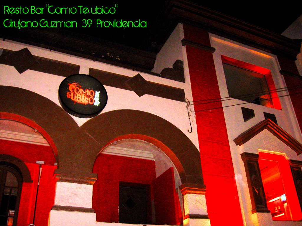 Resto Bar "Como te ubico" by sarela