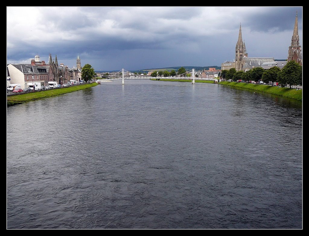 River Ness, Inverness, Scotland by visionmtb