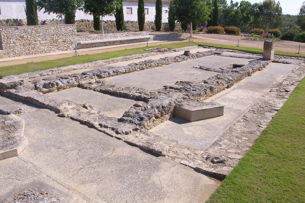 Basílica paleocristiana de Gerena. Planta by José L Filpo