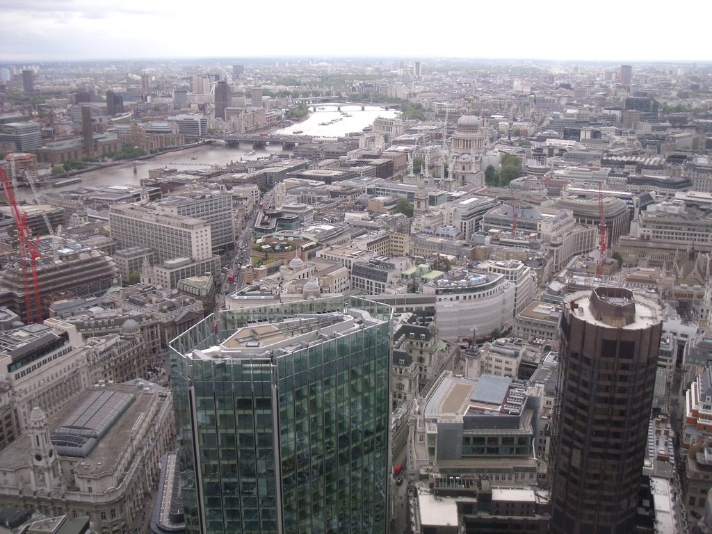 St Pauls & The Thames from Tower 42 by Stewart Walker