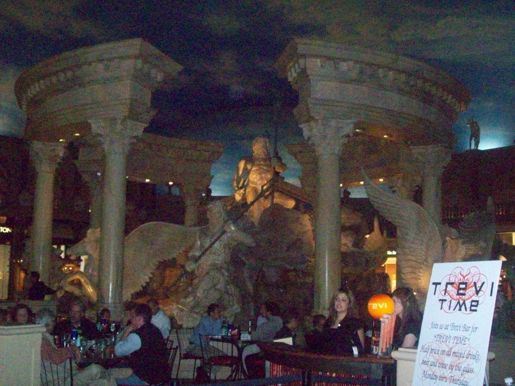 Fountain in Caesar's Palace by Lauren Craig