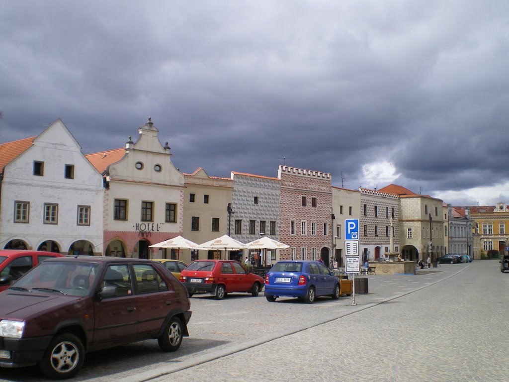 Slavonice - náměstí Míru by Olga Z.