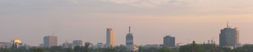 Skyline bucharest by eminbk