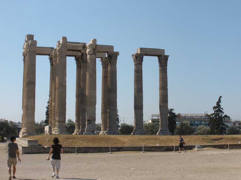 Temple of Olympian Zeus by Michael Swartz