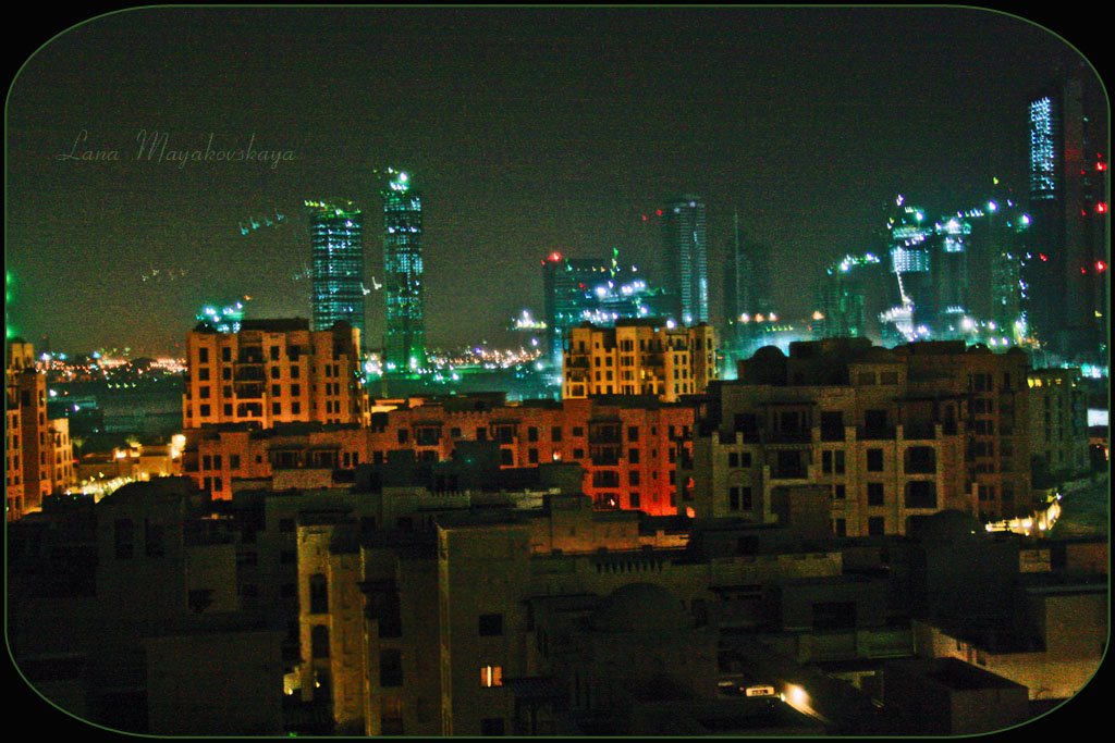 Dubai Old Town & Business Bay by LanaMayakovskaya