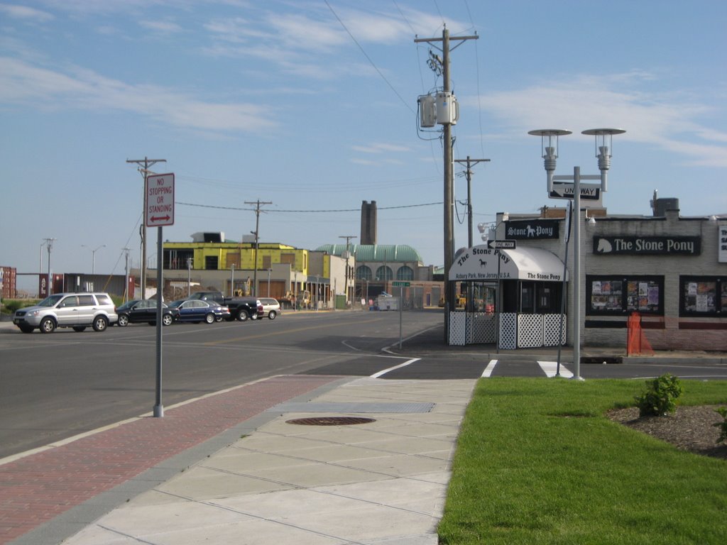 The Stone Pony and Asbury under Construction by novillero