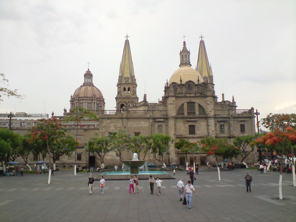 Catedral de Guadalajara (espaldas) by David Rogerio