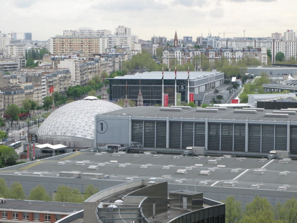 Parc des expositions Porte de Versailles by Googleysé