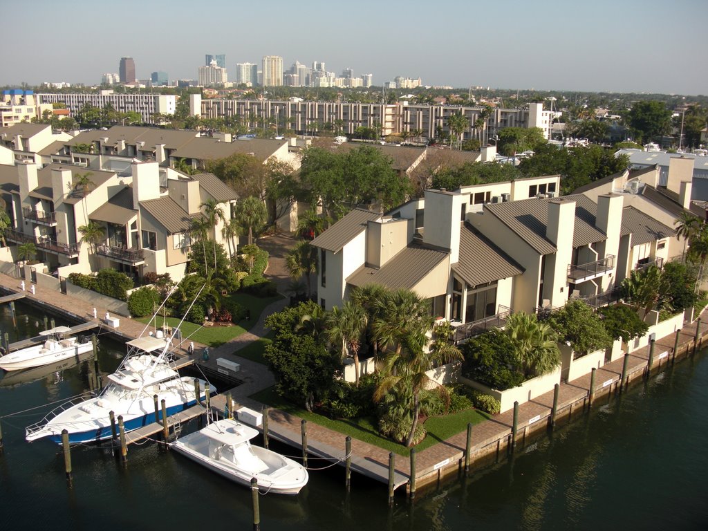 View from Hilton Hotel Fort Lauderdale Marina by heh280203