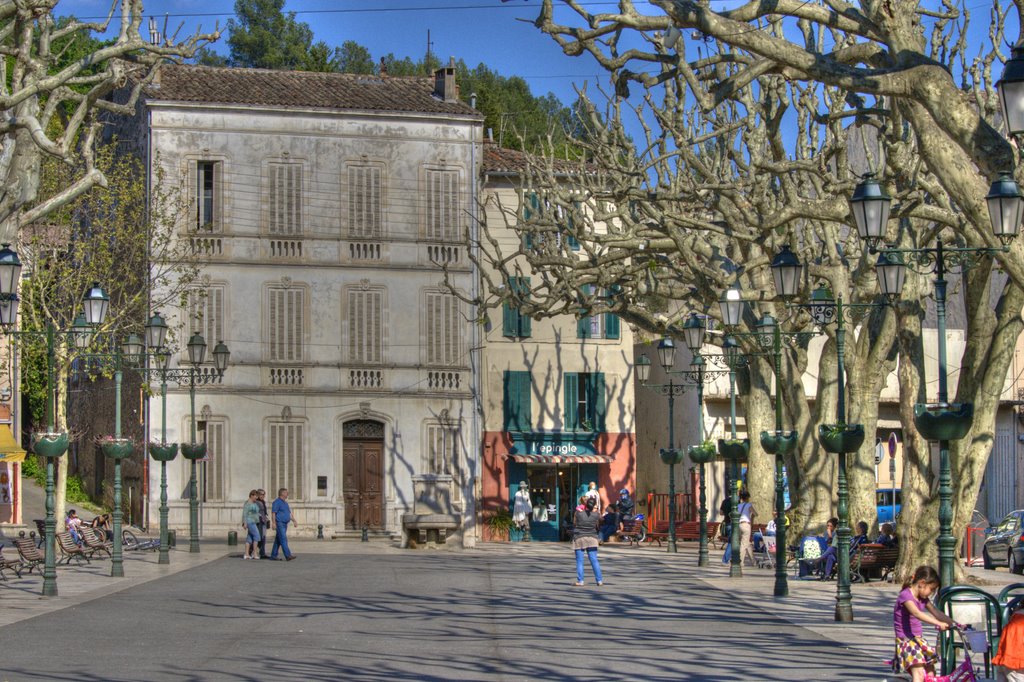 Marché, Salernes by Martin Fry