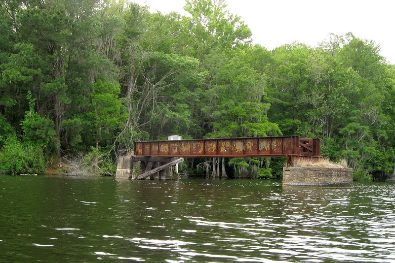 Abandoned Railroad Bridge by Jerry Lester