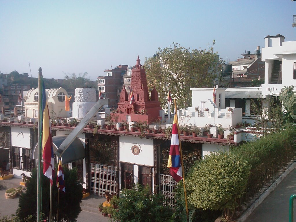 Kirti Buddha Bihar by dilliraj.maharjan