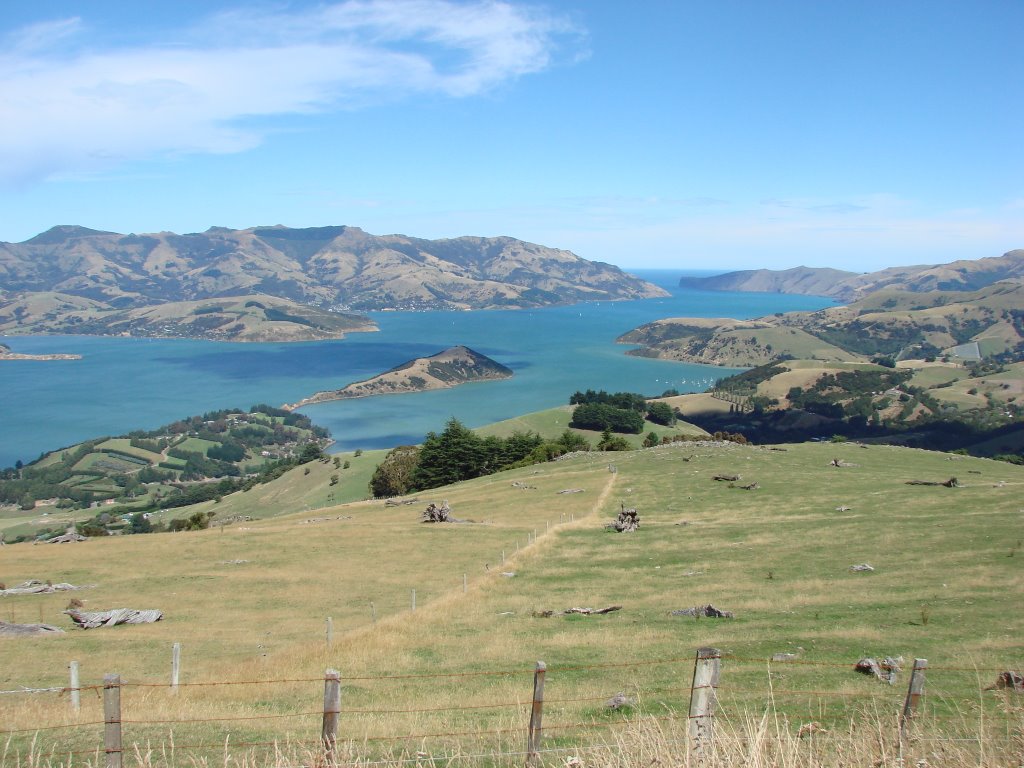 Akaroa Bay by Alistair Cunningham