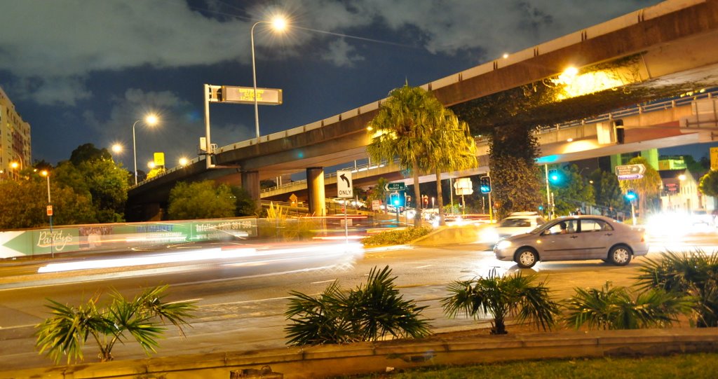 Western Distributor, Blackwattle Bay by icamerashy