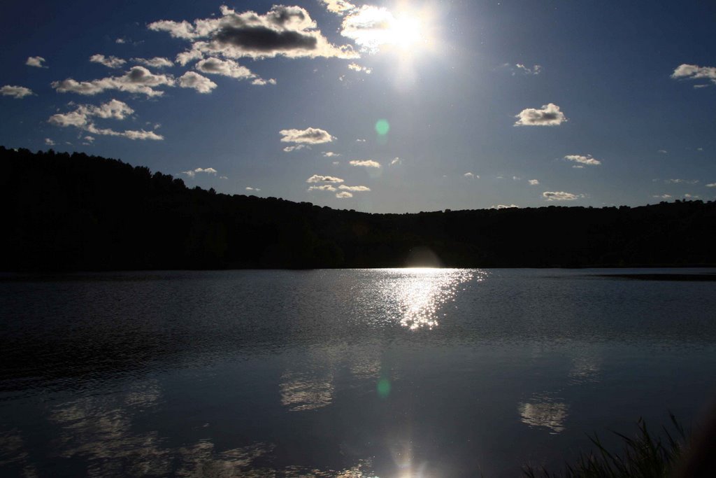 Atardecer en una de las lagunas by javiercanon