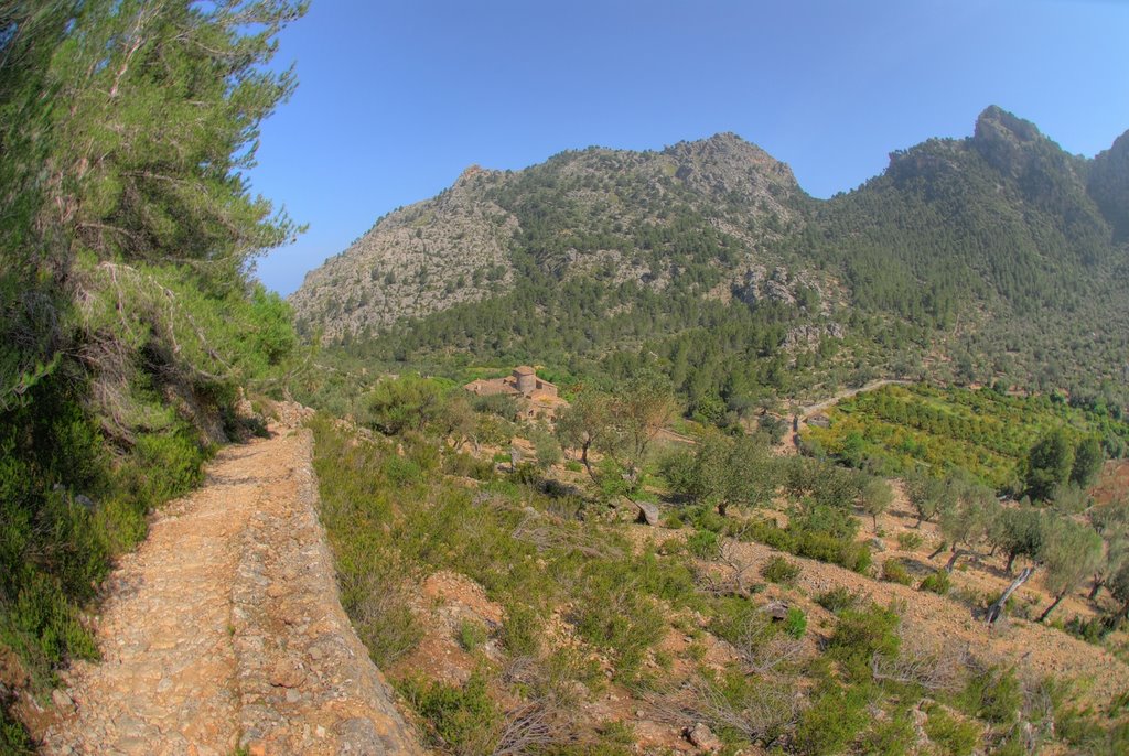 On the path to Cala Tuente by William Stephens