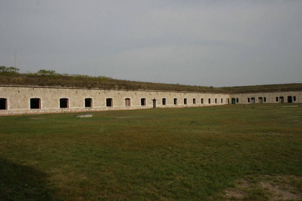 Cortyard of Fortress Monostori, Komárom, Hungary by MBagyinszky