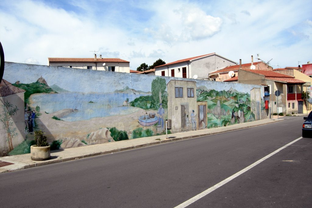 Arzachena-Cannigione:murales by roky93