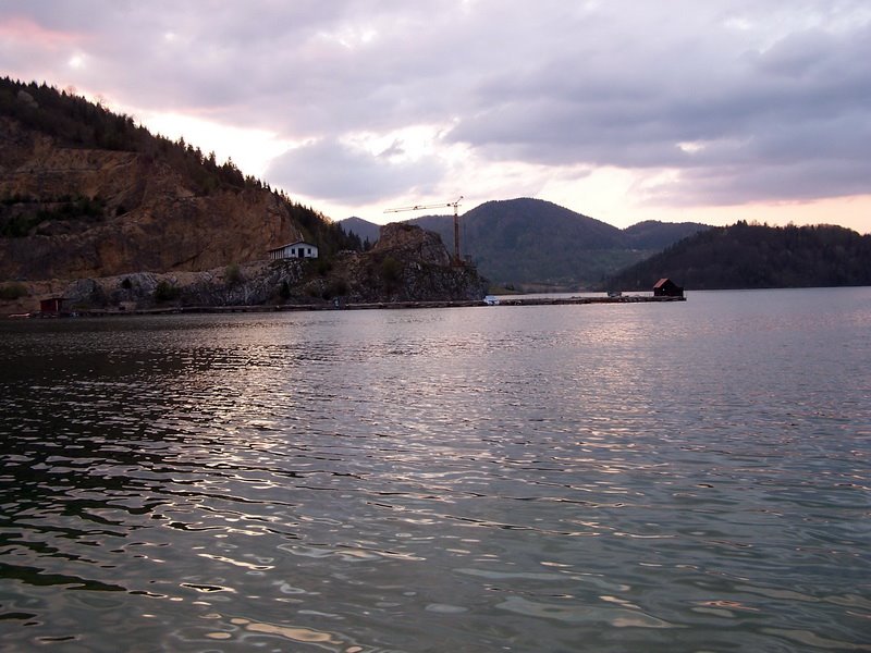 Zaovinsko jezero, ribnjak by Slobodan Minic