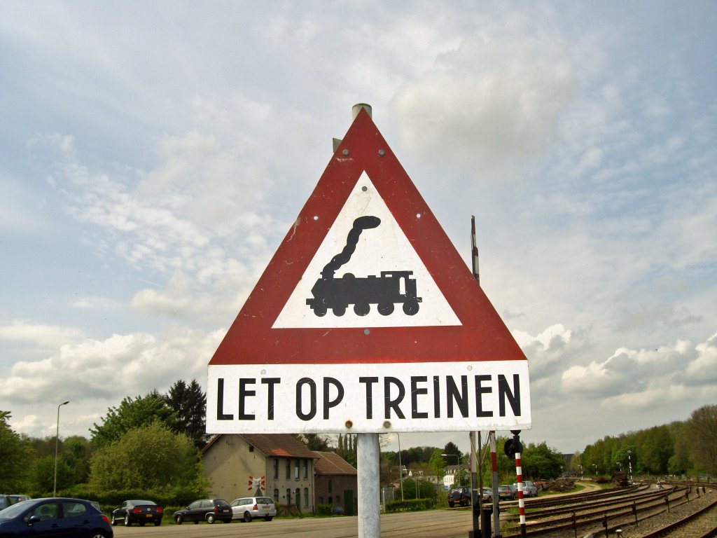 Let op treinen by ©schw@bendude