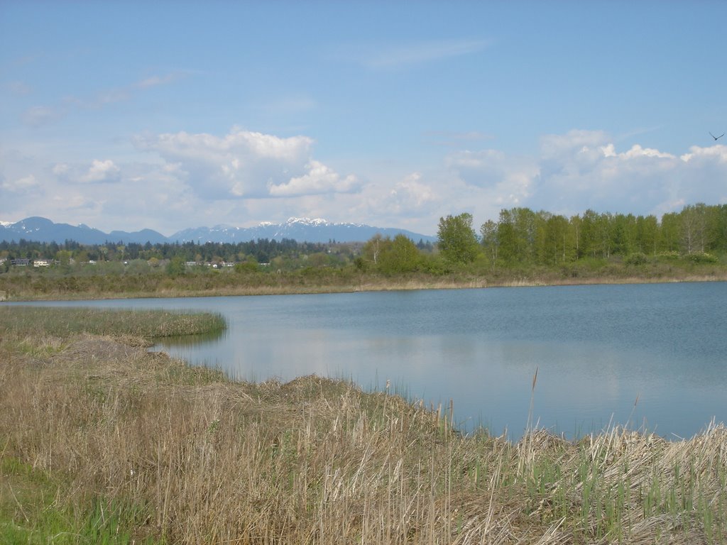 Iona Beach Regional Park Lake by jath611