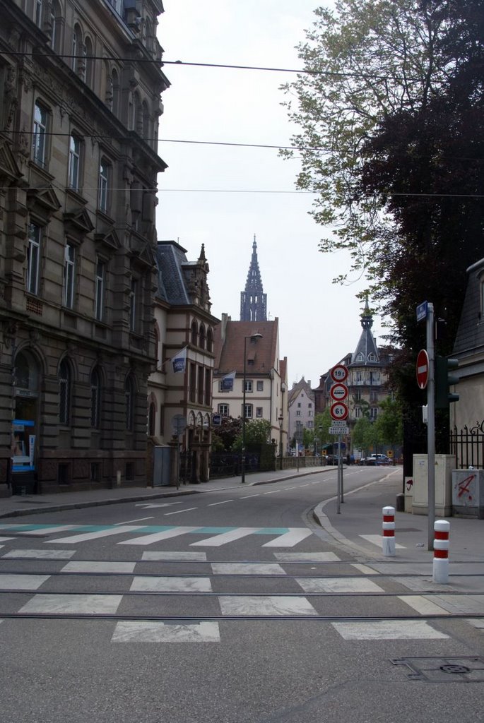 Strasbourg - Rue André Malraux - View SW by txllxt