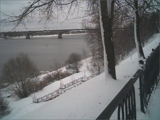 Yaroslavl. (3) River Volga by Alexander Berezhnoy