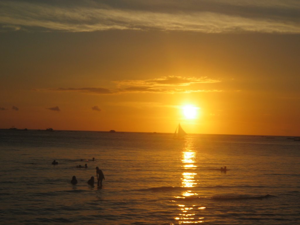 Boracay Sunset by oalee