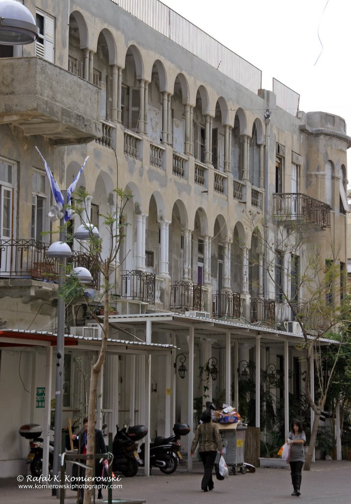 Tel Aviv- Old Area of Nev Tzedek by Rafal K. Komierowski