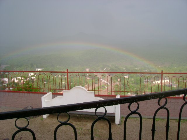 Mirador de alamos bajo la lluvia by seelin