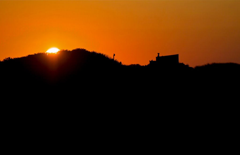 Dune Shack Sunset- Provincetown, Cape Cod by Christopher Seufert